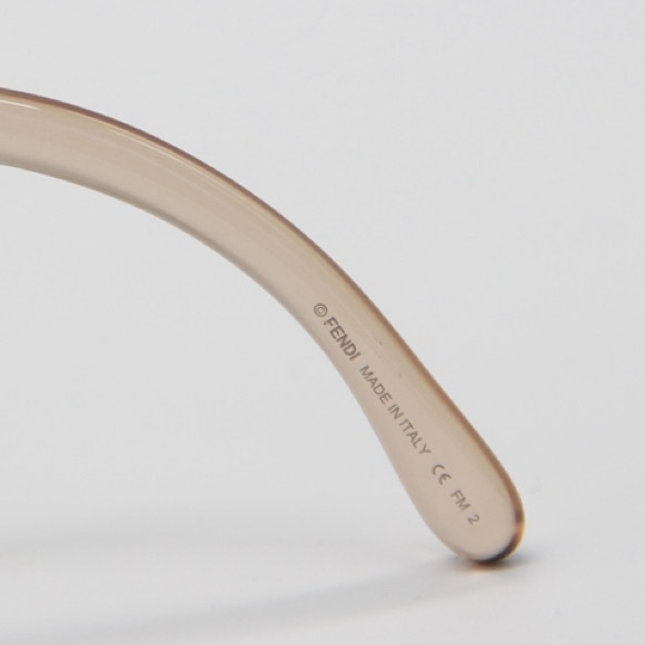 NEW FENDI FF0403/G/S 09Q BROWN SQUARE SUNGLASSES FENDI FF 0403/G/S - Picture 10 of 13